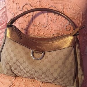Gucci  Canvas bag 100% real